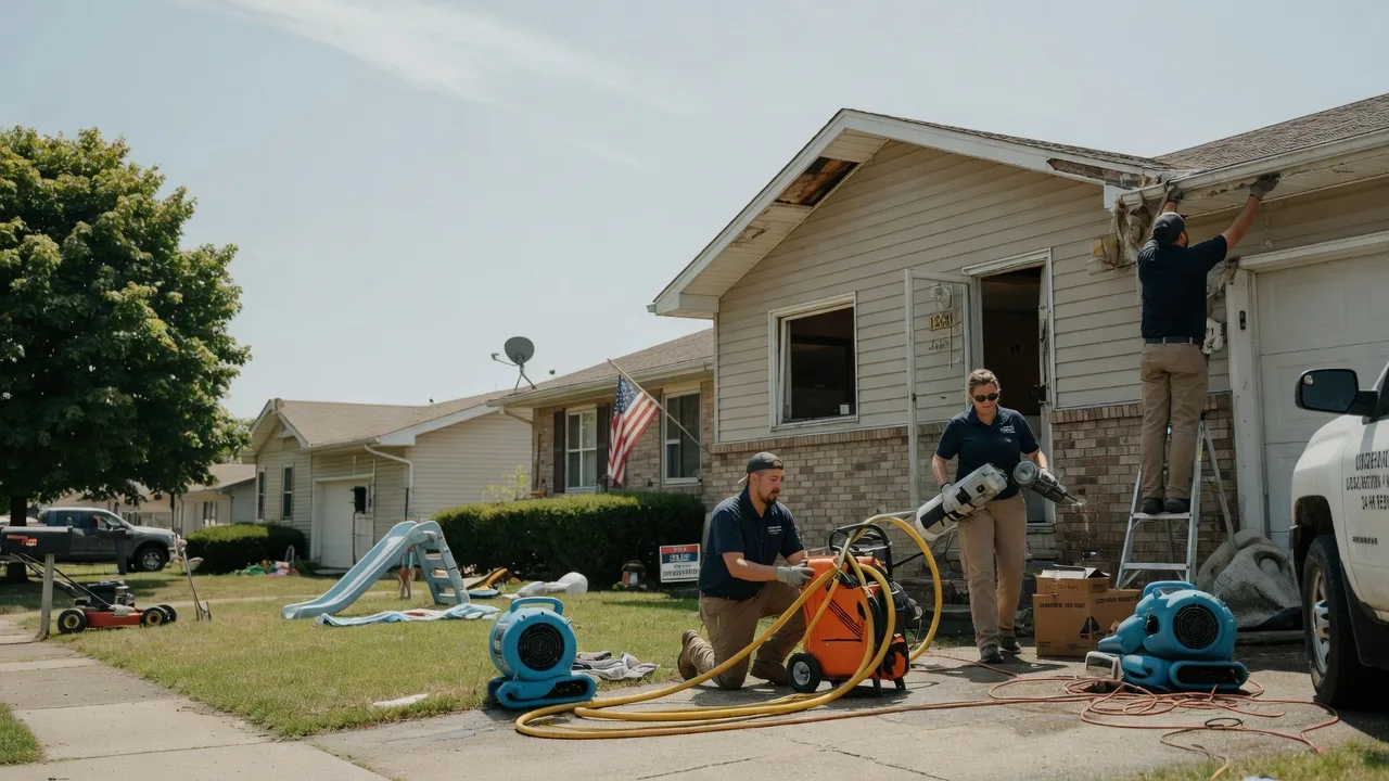 Water Damage Restoration in Atlanta, IL near me